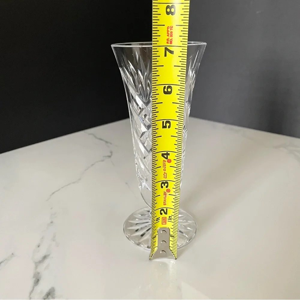 Footed Kilbarry Vase by Waterford Crystal